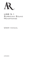 Acoustic Research ARW-200 - Owners Manual